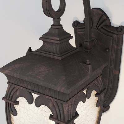 Настенный светильник (бра) Fleur E27х1, IP44, O414WL-01BZ. TM Maytoni