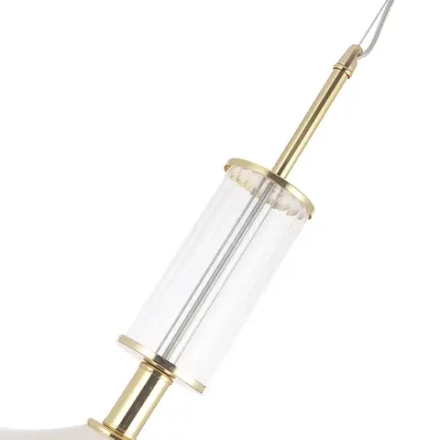 Светильник подвесной Crystal Lux VALENCIA SP1.3 GOLD 3290/201.3