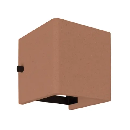 Светильник LGD-PERAN-WALL-S120x120-6W Warm3000 (Biege red, 0-80 deg, 230V) (Arlight, IP65 Бетон, 3 года)