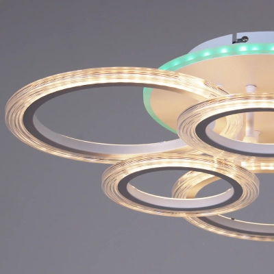 09812-3.3-3+3A WH (RGB) светильник потолочный Reluce, LED