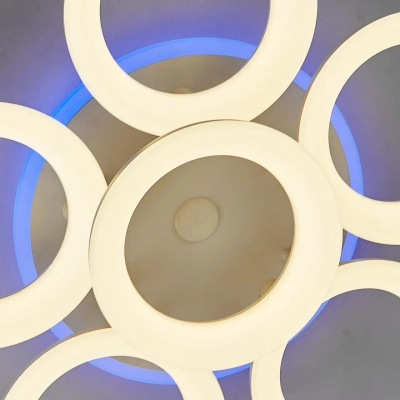 Citilux Паркер Смарт CL225A160E RGB Умная люстра Белая