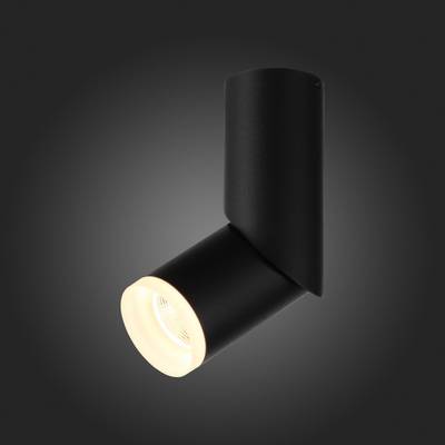 ST107.402.10 Светильник потолочный Черный LED 1*10W 3000K 780Lm Ra&gt;80 24 D50xH168 170-240V