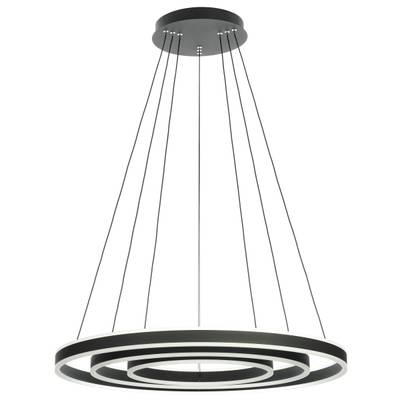 Citilux Дуэт CL719681 LED Люстра подвесная с пультом Чёрная