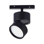 ST809.446.09 Магнитный трековый светильник Черный LED 1*9W 4000K 600Lm Ra&gt;90 120° IP20 D85xH126 48VV
