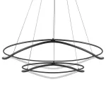 736527 Люстра ROTONDA 115W LED 5736LM 120G ЧЕРНЫЙ 3000-6000K Lightstar