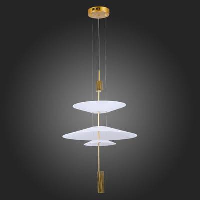 SL6101.213.01 Люстра подвесная ST-Luce Золотистый/Белый LED 1*15W 3000K