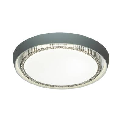 7644/EL PALE SN 136 Светильник пластик/белый/серый LED 70Вт 3000-6000К D520 IP43 пульт ДУ RAHIG