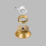 214003 Кольцо фиксации DOMINO под лампу/модуль D50mm д/21450х-21460х ЗОЛОТО Lightstar