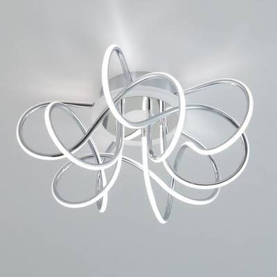 Citilux Джемини Смарт CL229A151E RGB Умная люстра Хром