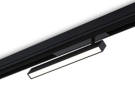 Светильник светодиодный диммируемый для шинопровода Magnetic 220V GL1332 BK черный IP20 18W 3000K-6400K 120° 342*25*112 (Без ПДУ)