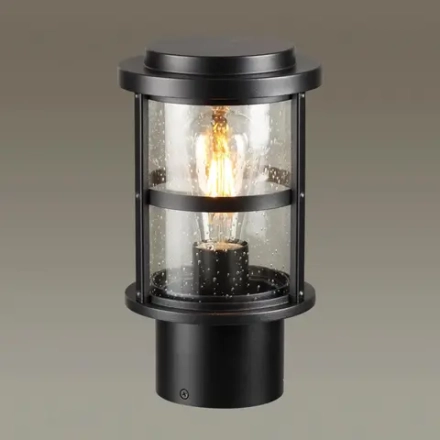 4964/1A NATURE ODL22 715 черный/стекло Ландшафтный светильник на базу E27 1*60W IP44 MAGUS