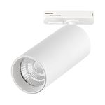 ST384.536.20 Св-к трек. Белый LED 1*20W 3000K 1 800Lm Ra&gt;90 10-55о  IP20 L170xW60xH- 220V