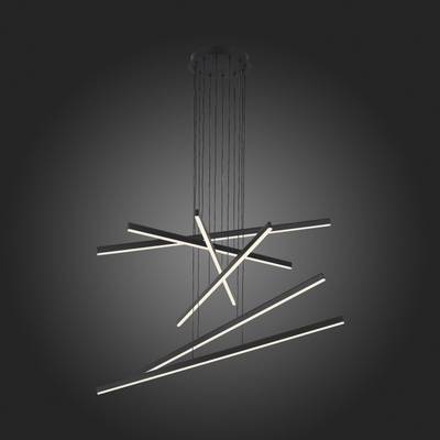 SL394.423.06 Люстра подвесная ST-Luce Черный/Белый LED 1*100W 4000K