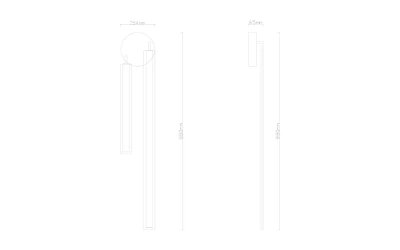 Декоративная подсветка Arte Lamp DABIH A2019AP-36WH, 1хLED