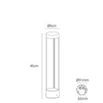 Ландшафтный светильник Arte Lamp NEW YORK A1645PA-1BK, 1хLED