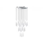 07861-18A,02 Люстра каскадная Гутта хром d50 h300 Led 54W (4000k)