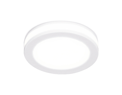 Светодиодный встраиваемый светильник TN140 WH белый LED 4200K 7W D85*30
