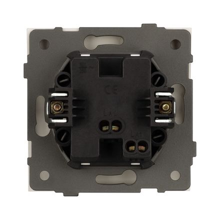 Механизм выключателя одноклавишный непроходной SWT-TENDO-MK01-SFPL-GD (230V, 10A) (Arlight, -)