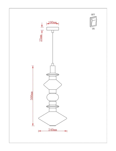 Подвесной светильник Arte Lamp FIORATO A2442SP-15PB, 1хLED