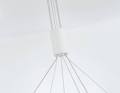 Светильник подвесной светодиодный FL5884/2 WH белый 45W 3000K/4200K/6400K D600/400*1200 (без ПДУ)