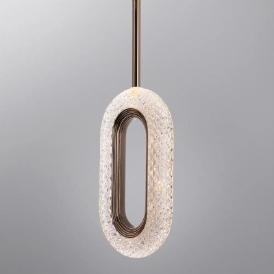 Подвесной светильник Arte Lamp OVALE A2489SP-1GO, 1хLED