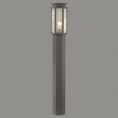4048/1F NATURE ODL18 743 темно-серый/белый Уличный светильник, 100см IP44 E27 100W 220V GINO