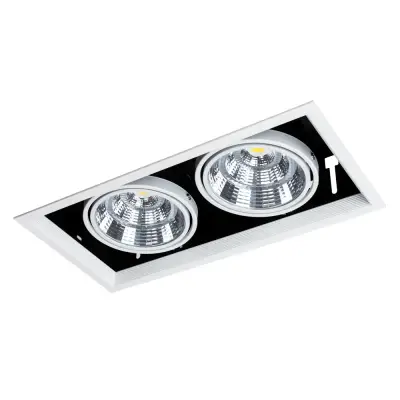 Карданный светильник Arte Lamp MERGA A8450PL-2WH, 2хLED