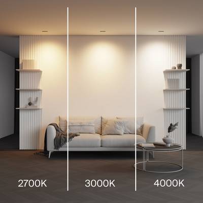 Встраиваемый светильник Parete 2700K-4000K 6Вт 70°, DL100-6W2.7-3-4K-B. TM Maytoni