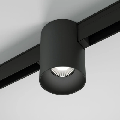 Slim Magnetic Трековый светильник 12W 4200K Solo чёрный 85054/01