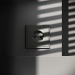 VLS040106 Розетка встраиваемая VOLTUM S70 с заземлением 16А, (титан) (ТМ Maytoni)