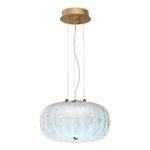 7720/24L PIKO LED SN 42 Светильник металл/стекло/прозрачный/золотой LED 24Вт 3000-6500K D300 IP20 пульт ДУ ANGELO