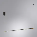 Подвесной светильник Arte Lamp MACLEAN A2918SP-1BK, 1хLED