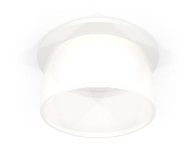 Комплект встраиваемого светильника с акрилом XC6512069 SWH/FR белый песок/белый матовый MR16 GU5.3 (C6512, N6258)