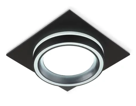 Светильник встраиваемый TU5230 BK черный IP20 GX70 D150*150*52