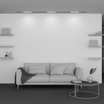 Трековый светильник Базис / Basis Exility 2700K 12Вт 120°, TR030-2-12W2.7K-B. TM Maytoni