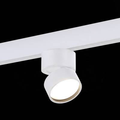 ST809.546.09 Магнитный трековый светильник Белый LED 1*9W 4000K 700Lm Ra&gt;90 120° IP20 D85xH126 48VV