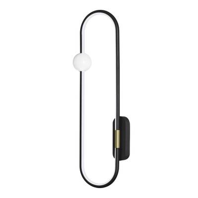 5607/20WL LEDIO LN23 357 черный Настенный светильник LED 20W 3000К  220V HARLOW