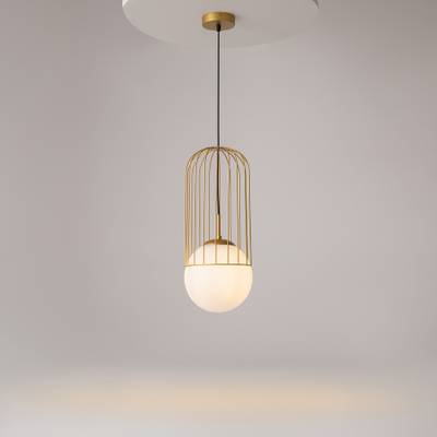 Подвесной светильник Telford E27х1, P363PL-01G. TM Maytoni