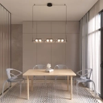 Подвесной светильник Arte lamp GENEVA A2341SP-6BK, 1хLED