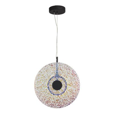 SL6142.423.01 Светильник подвесной ST-Luce черный/радужный LED 1*8W 4000K