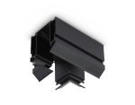 Коннектор Т-образный для корпуса в натяжной потолок Magnetic 220V 140*100*61 GL1044 BK черный