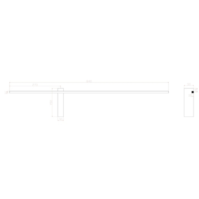 Декоративная подсветка Arte Lamp PHOENIX A2025AP-1BK, 1хLED