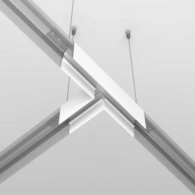 Коннектор Т-образный Exility накладной белый, TRA034CT-41W. TM Maytoni