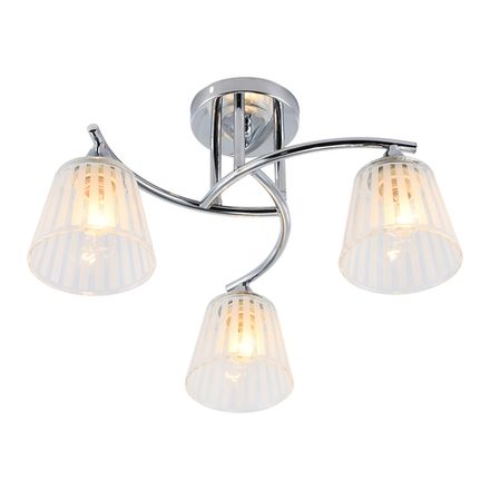 Потолочный светильник Escada 1124/3PL E27*60W Chrome