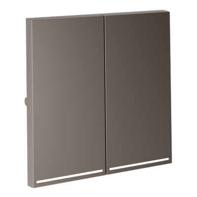 VLS000414 Клавиши для выключателя/переключателя двухклавишного с подсветкой, S70 (капучино). (ТМ Maytoni)