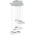 750224 Люстра подвесная FAVO LED-60W 2880LM Silver 4000K Lightstar