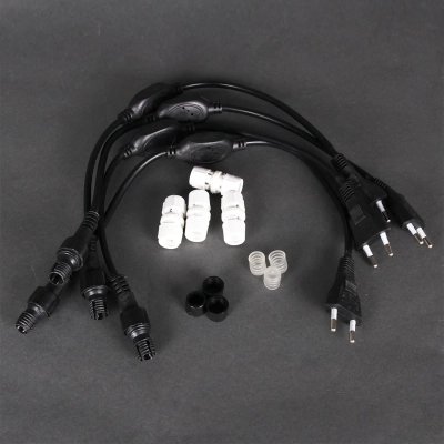 11-2W-100M-220V-LED-U CUT 1M YL дюралайт круглый