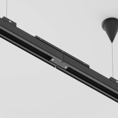 Усилитель стыка Trinity черный, TRA005TL-31B. TM Maytoni