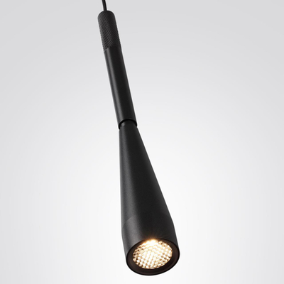 7030/6L HIGHTECH ODL26 271 светильник черный/металл/металл IP20 LED 6W 389Лм 38° 3000K 220-240V PIX