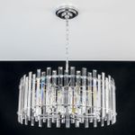 Citilux Ингвар CL334181 Люстра подвесная хрустальная Хром